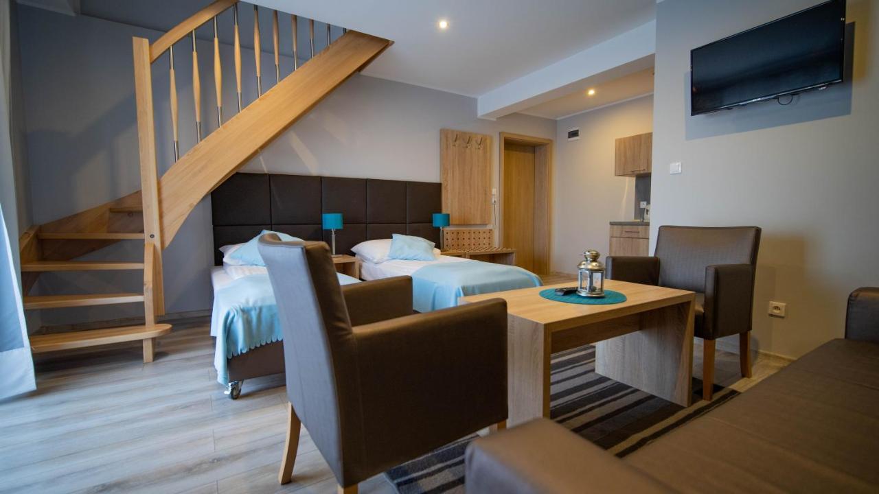 Tramontana Family & Wellness Hotel Darlowko Bagian luar foto